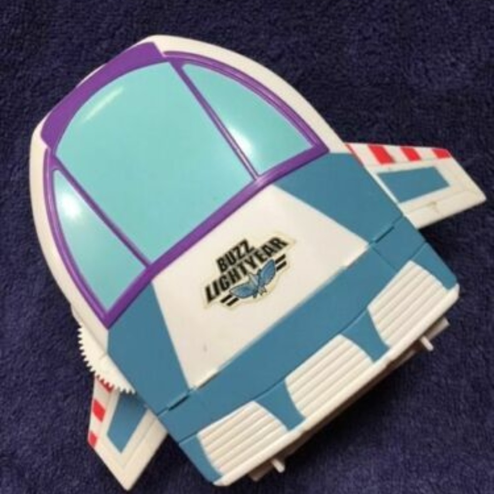 Disney's Buzz Lightyear Shuttle with 2 characters. - Picture 1 of 8